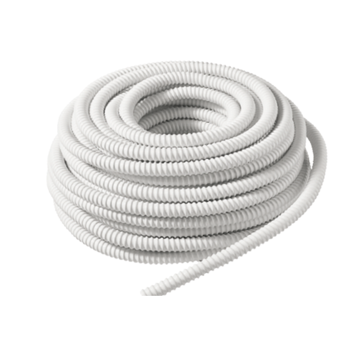 Tubo scarico condensa spiralato con interno liscio D16 30mt.
