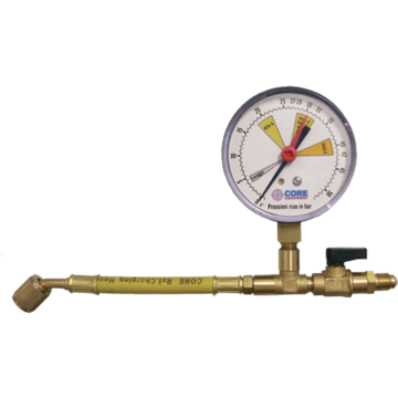 TUBO FLEX CON DERIV.+VALV.+MAN 1/4