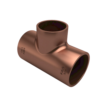 Tee rame uguale FFF della gamma K65 6mm