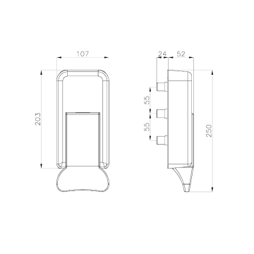 MANIGLIA MTH ESTERNA         13019