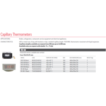 LONTANTERMOMETRO ROF88/TS71 RETT.