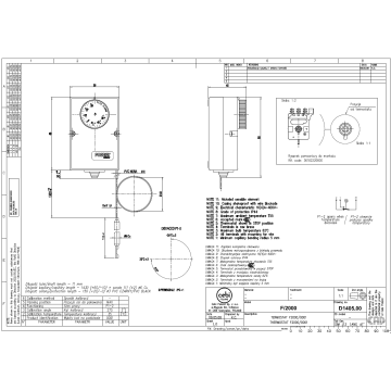 TERMOSTATO F2000 PRODIGY-35+35