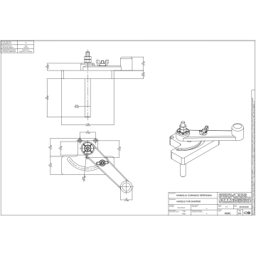 MANIGLIA N840 PER COMANDO SERRANDA